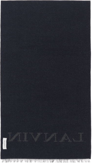 Šál LANVIN Lanvin Logo Woven Scarf Béžová | 6L3518 J6060, 2