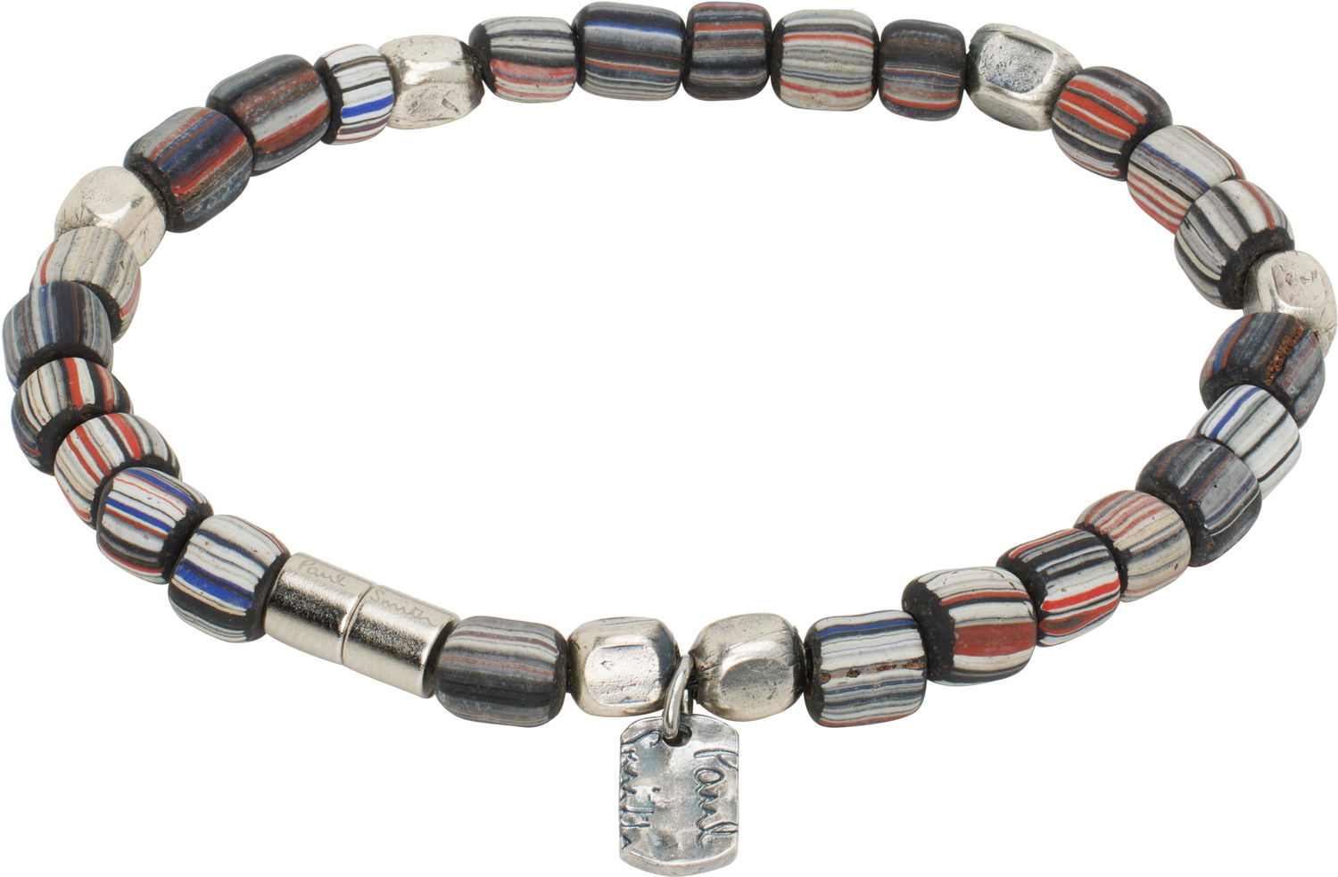 Náramok Paul Smith Paul Smith Stripe Bead Bracelet Rôznofarebný | M1A-BRAC-PSTRIP-92, 0