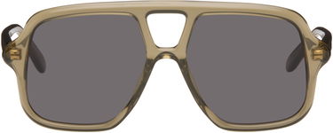 Slnečné okuliare Loewe Loewe Aviator Slim Sunglasses Zelené | LW40161UM5496A 840126861228, 0