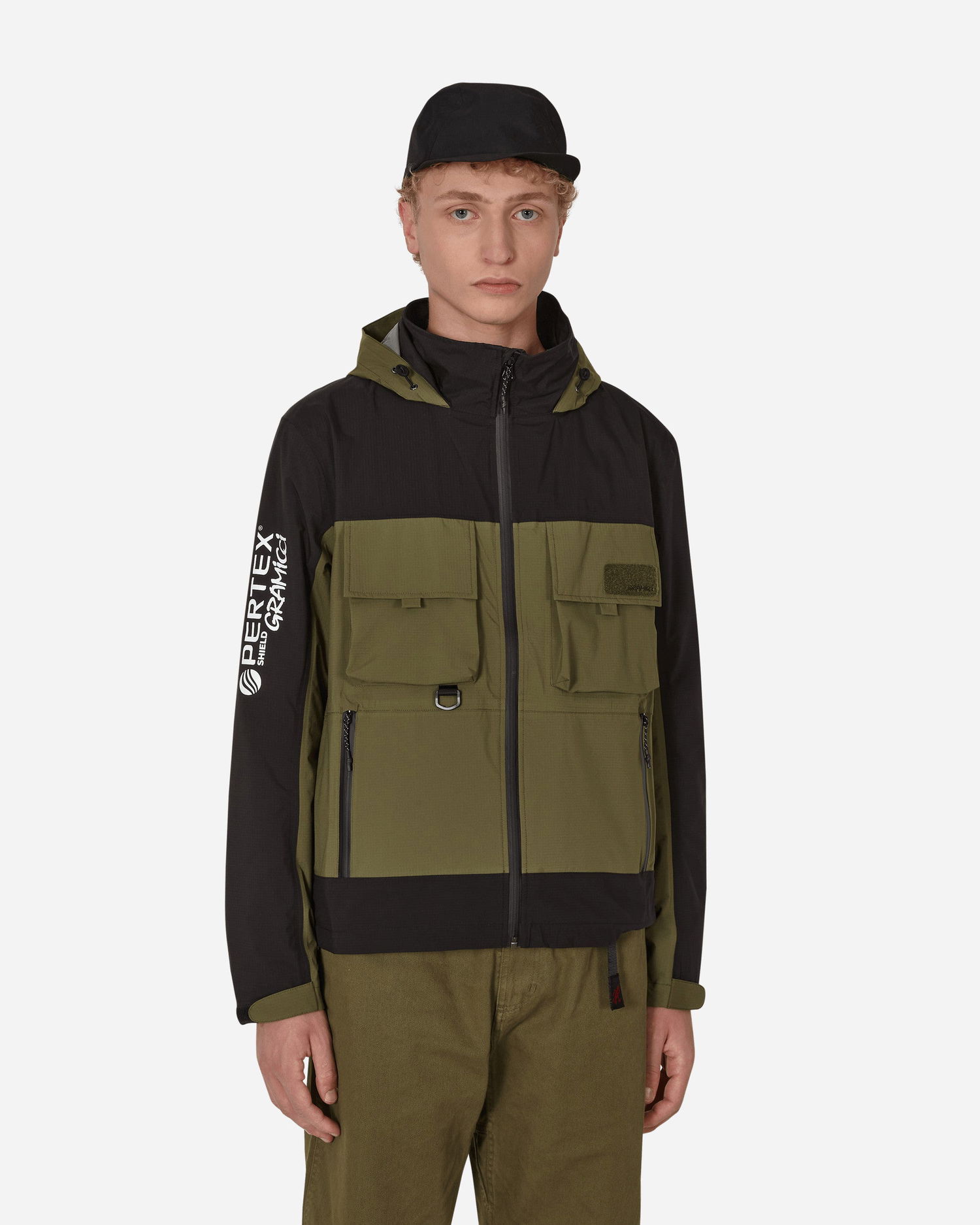 Vetrovka GRAMICCI PERTEX Trailside Wading Jacket Zelené | G2FM-J036 OLIVEDRAB, 0