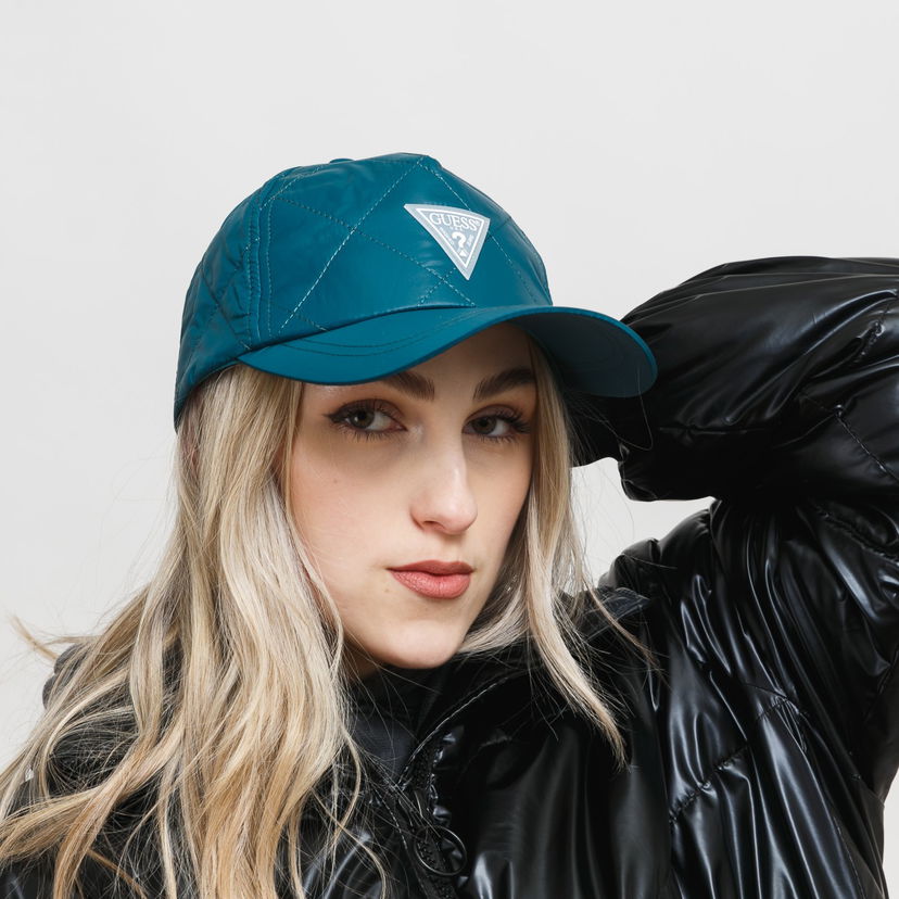 Šiltovka GUESS Baseball Cap Uni Tyrkysová | F2GZ00-G7V2