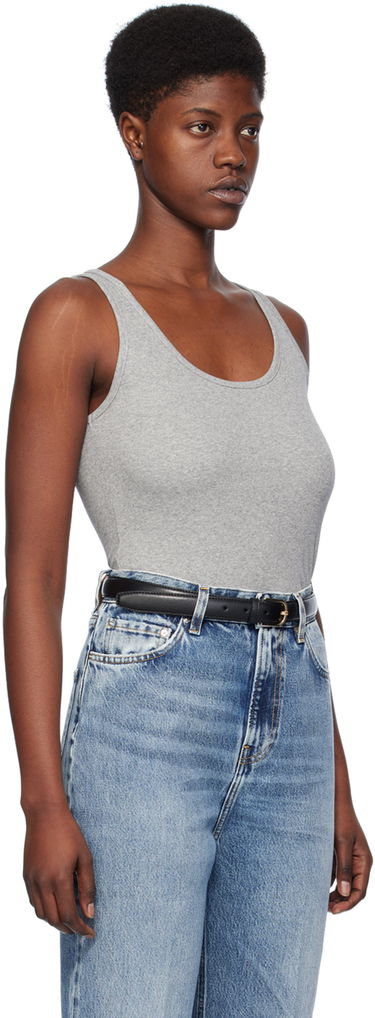 Opasok TOTEME TOTEME Ribbed Tank Top Čierna | 241-WRT1053-FB0094, 1