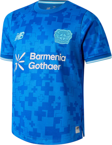 Dres New Balance Bayer 04 Leverkusen 3rd Jersey 2025/26 Modrá | jt230565-thd, 0