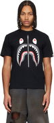 Shark Face Zipper T-shirt
