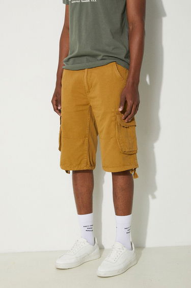 Šortky Alpha Industries Cargo Shorts Hnedá | 191200.13, 0