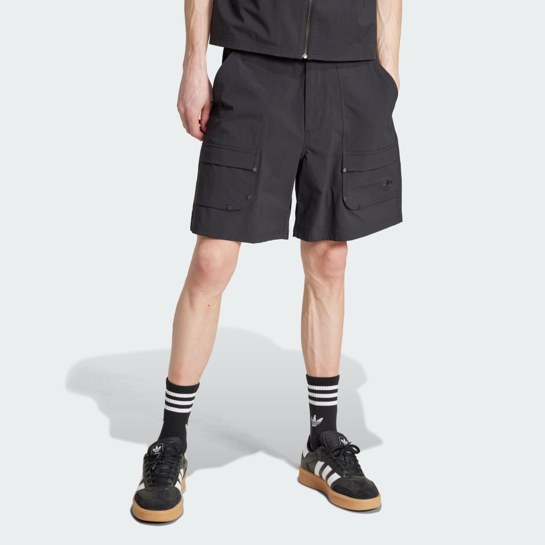 Šortky adidas Performance Premium Essentials Utility Cargo Shorts Čierna | JD2107, 0