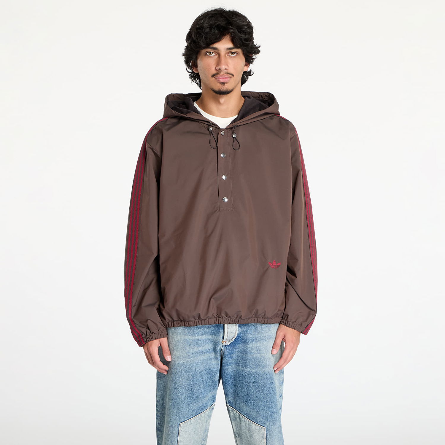 Vetrovka adidas Originals Wales Bonner Nylon x Anorak Jacket Hnedá | JJ2929, 0