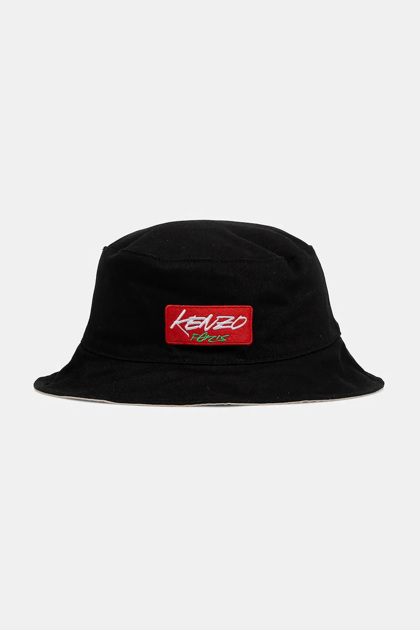 Klobúk KENZO Kenzo Reversible Bucket Hat Čierna | FF68AC304F44