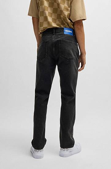 Džínsy BOSS Regular Fit Jeans Čierna | 50511507, 1