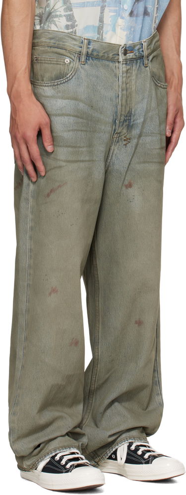 Džínsy Ksubi Maxx Greaser Jeans Zelené | MPF25DJ042, 1