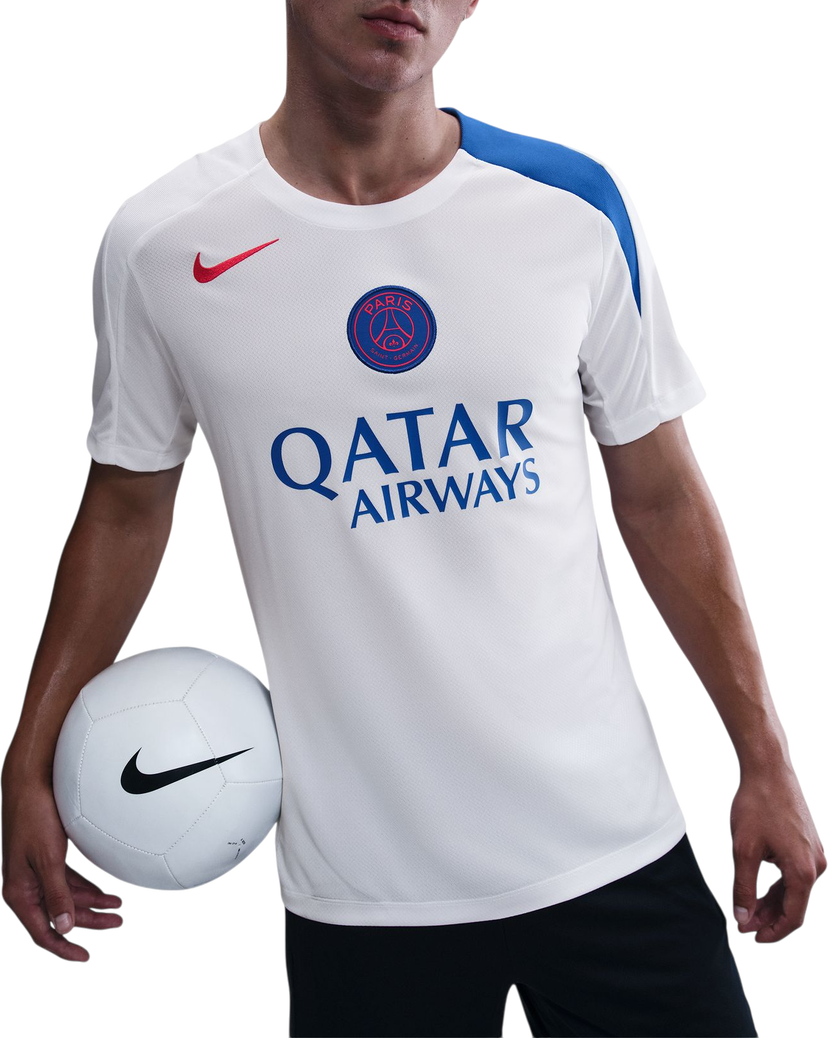 Dres Nike Dri-FIT Total 90 Paris Saint-Germain Strike Knit Soccer Top Biela | hm3345-101