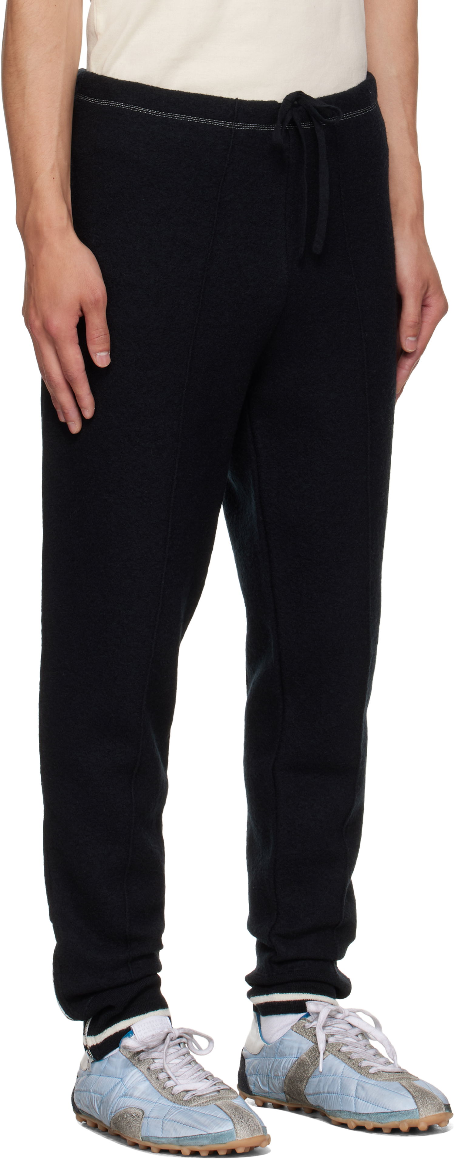 Tepláky Maison Margiela Maison Margiela Wool Track Pants Čierna | S50KA0683 M13148, 1