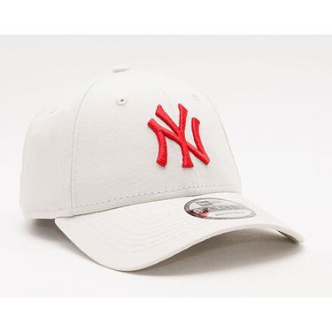 Šiltovka New Era 9FORTY MLB League Essential New York Yankees - Stone / Red Biela | 60240312, 0