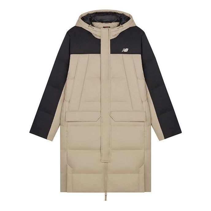 Parka New Balance Long Winter Down Jacket Béžová | AMJ33338-INC, 0