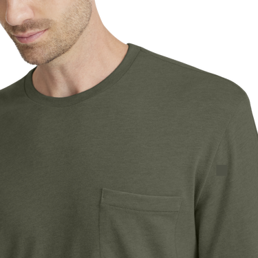 Tričko Allbirds Merino Long Sleeve T-Shirt, Size Small Zelené | A12117M, 1
