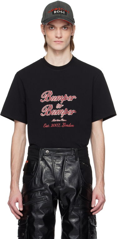 Tričko Martine Rose Martine Rose Bumper to Bumper Classic T-Shirt Čierna | 603JE03001E, 0