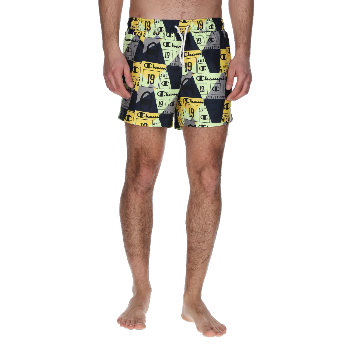 Plavky Champion Athletic Wear 19 Print Swim Shorts Rôznofarebný | 221498-VS037, 0