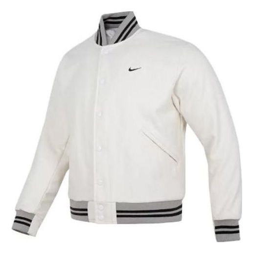 Bomber bunda Nike Varsity Jacket Biela | DQ5011-030