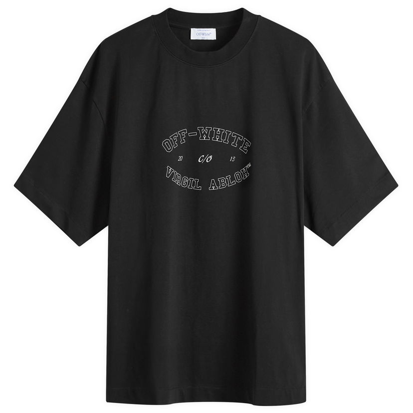 Tričko Off-White College Skate T-Shirt Čierna | OMAA120F24JER00M1001