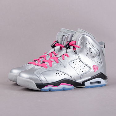 Tenisky a topánky Jordan Air Jordan 6 Retro ''Valentines Day'' GG Metalická | 543390 009, 1