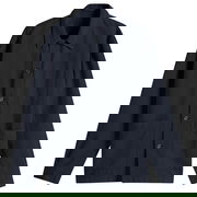 Julian Cotton Linen Overshirt, Size Large