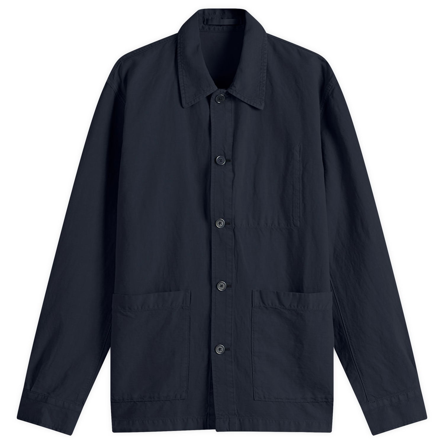 Košeľa NORSE PROJECTS Julian Cotton Linen Overshirt, Size Large Navy | N40-0823-7004, 0