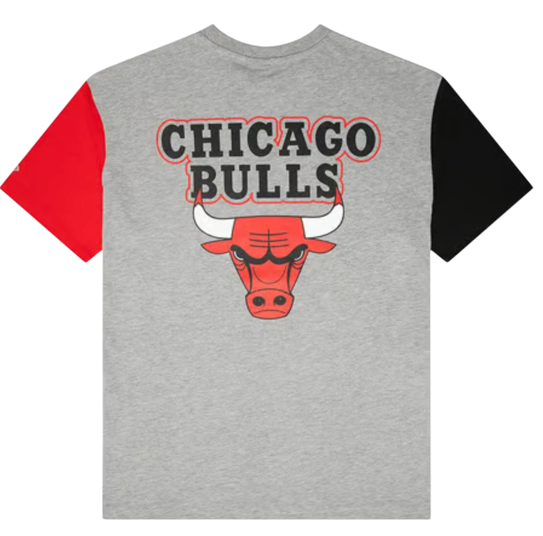 Tričko New Era Chicago Bulls NBA Logo Raglan T-Shirt Rôznofarebný | 60361891-60361891, 1