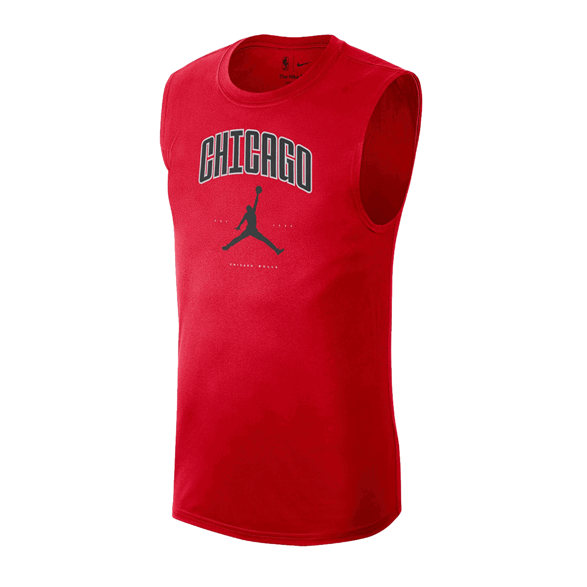 Tielko Nike Jordan Chicago Bulls NBA Cities Sleeveless T-Shirt Červená | HV4737-657, 0