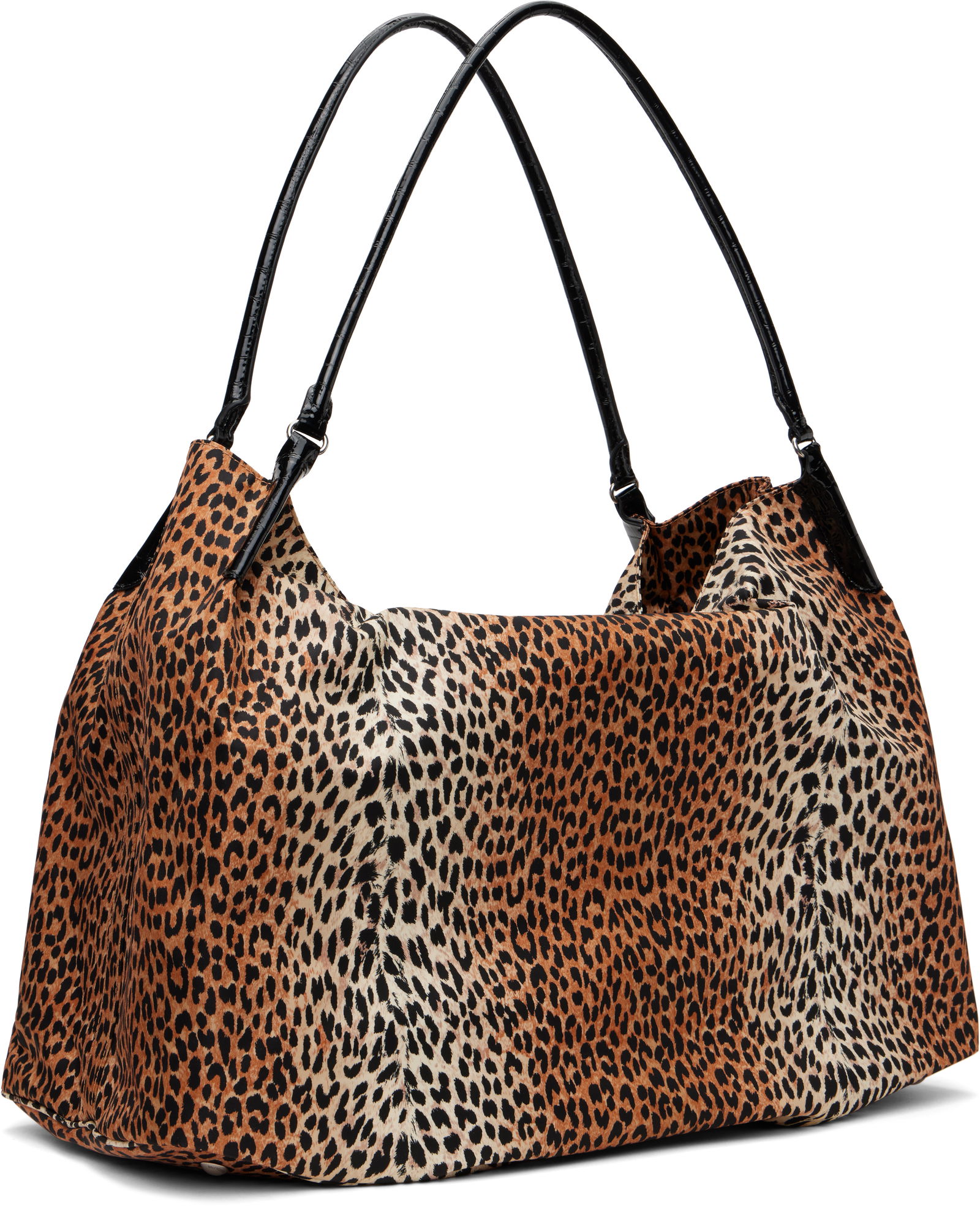 Geneve Leopard Print Large Duffle Bag