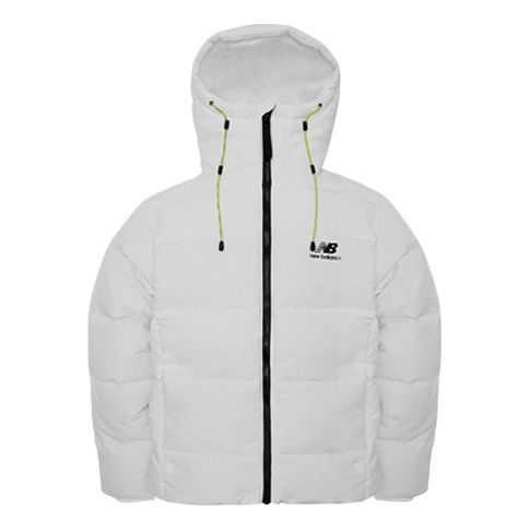Prešívaná bunda New Balance Warm Down Jacket Biela | AMJ04359-MUN, 0