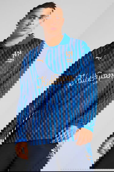 Dres Puma Al Hilal KidSuper Retro Long Sleeve Jersey Modrá | 606849-14, 2