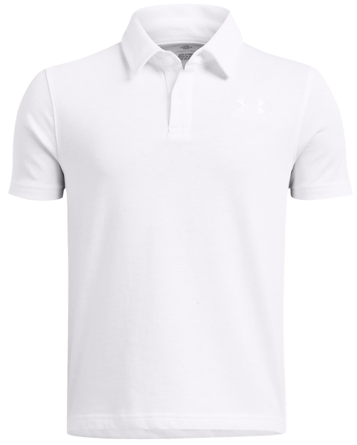 Polo tričko Under Armour Under Armour B Icon Polo Shirt Biela | 1387073-100, 0