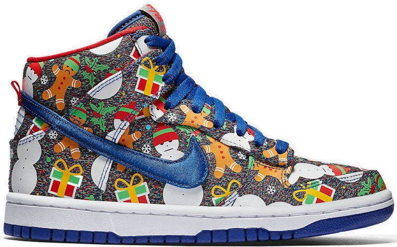 Tenisky a topánky Nike SB SB Dunk High Concepts Ugly Christmas Sweater (2017) Rôznofarebný | AO1559-446, 0