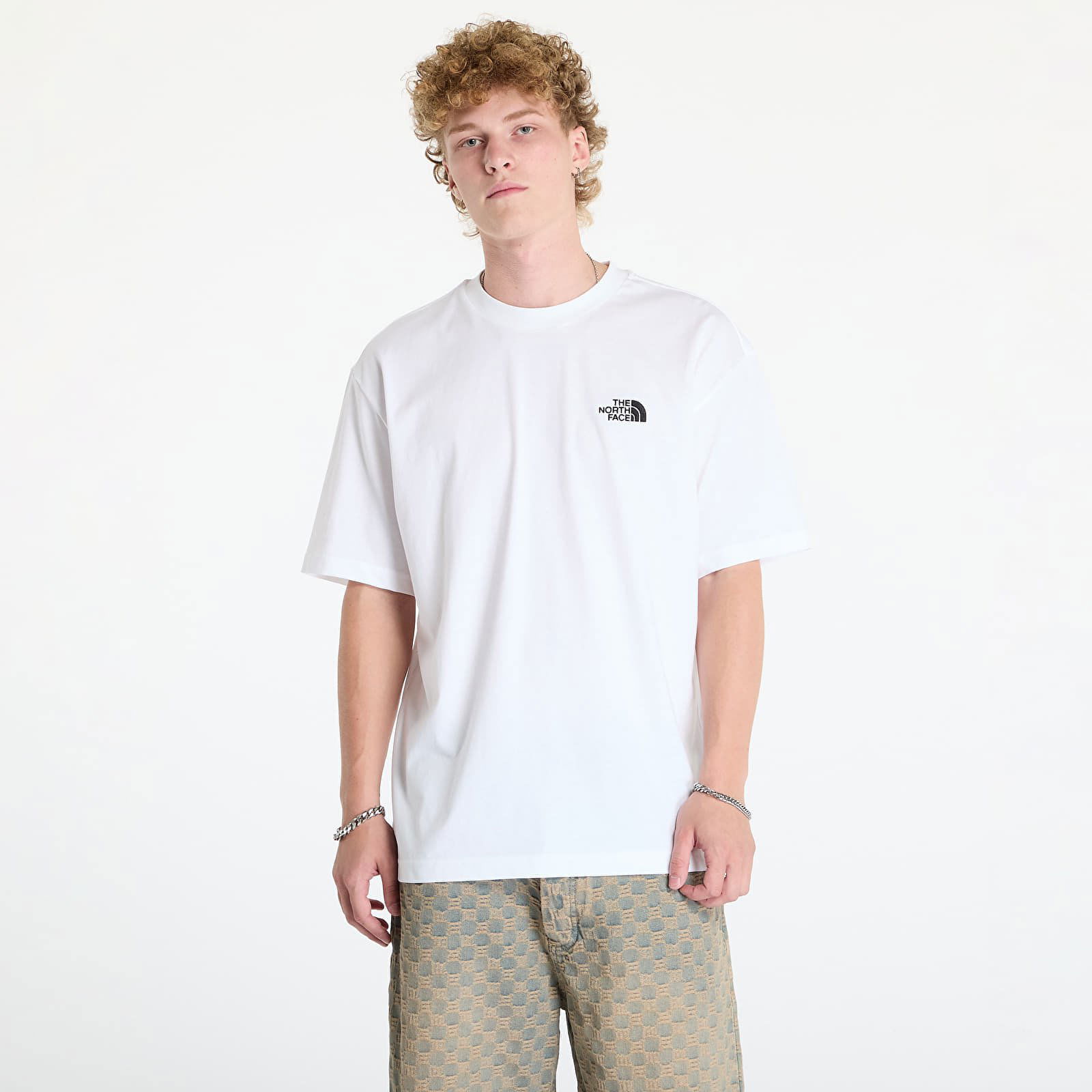 Short Sleeve Essential Oversize Tee Tnf White