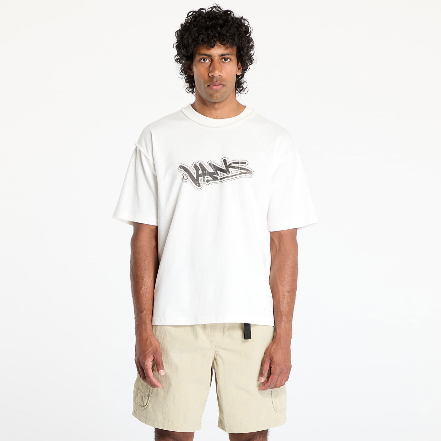 Tričko Vans Vans LX Slap Short Sleeve T-Shirt Biela | VN000MGUFS81, 0