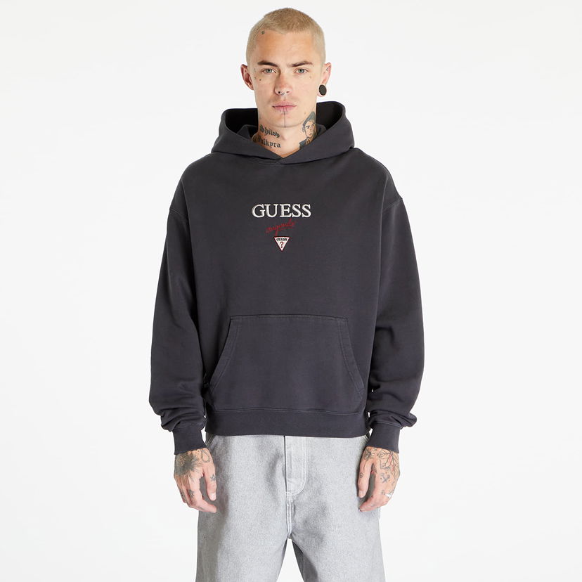 Mikina GUESS Baker Logo Hoodie Čierna | M3BQ15KBJ30-JTMU