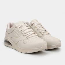Tenisky a topánky Skechers Uno Béžová | 155637-OFWT, 5