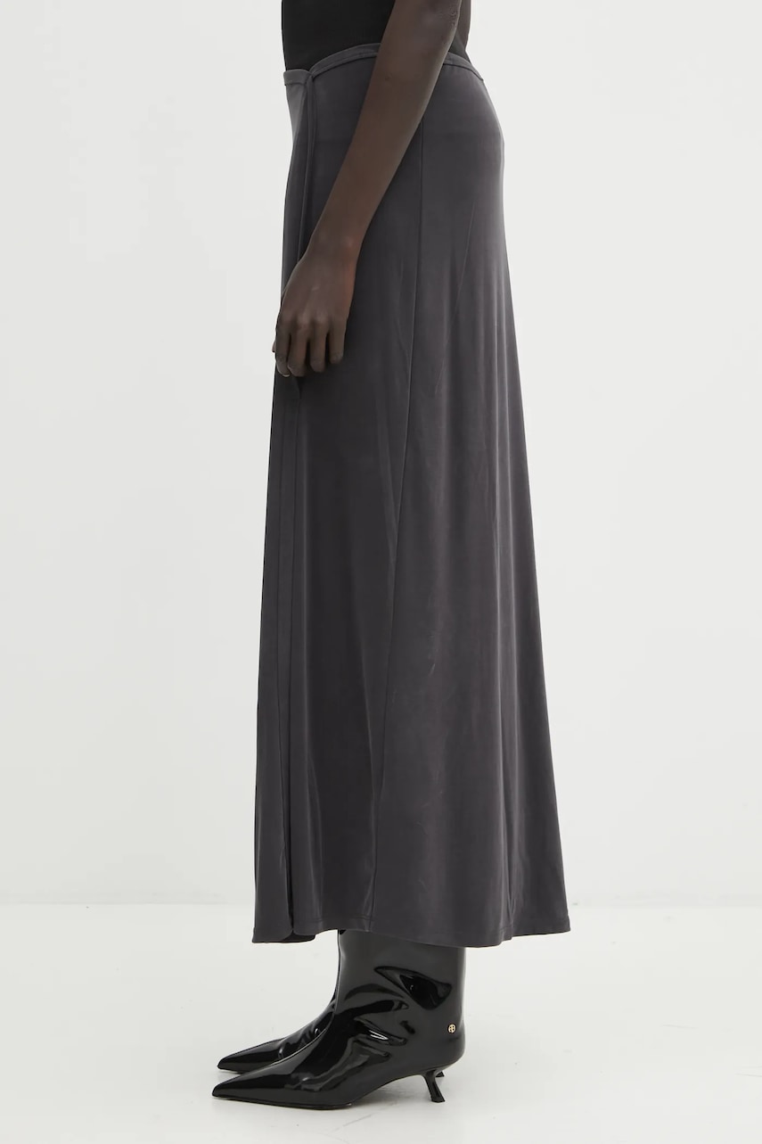 Sukňa Samsoe Samsoe SASUS Maxi Skirt Šedá | F25200041, 1