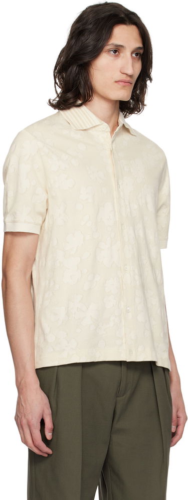 Košeľa Paul Smith Paul Smith Floral Short Sleeve Shirt Béžová | M1R-837Y-M02359-06, 1