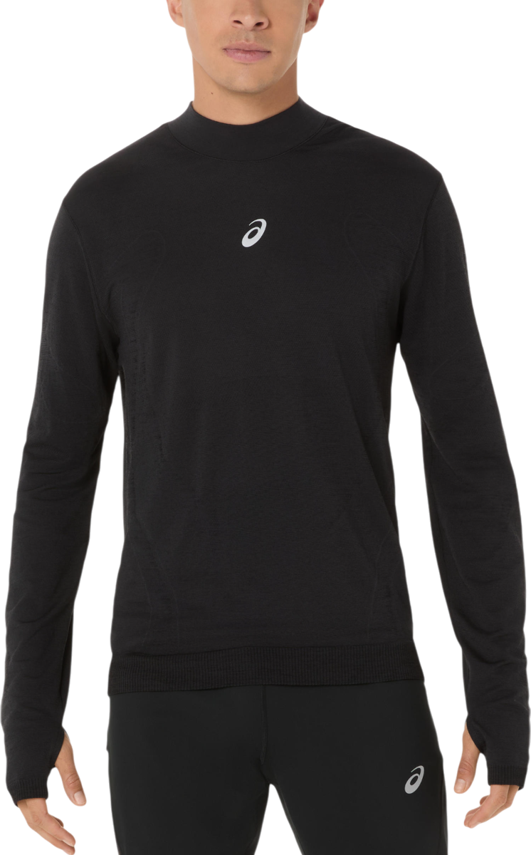 Tričko Asics ASICS Road Winter Seamless Long Sleeve Top Čierna | 2011d360-001
