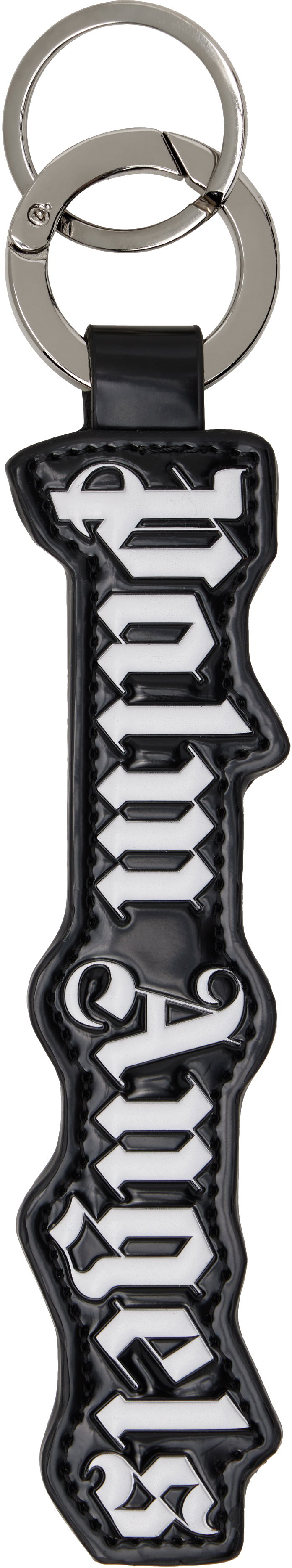 Kľúčenka Palm Angels Classic Logo Keychain Čierna | PMNJ009F24FAB0011001, 0