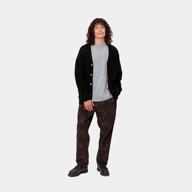 Nohavice Carhartt WIP Flint Pant Paisley Print "Buckeye rinsed" Hnedá | I029443_1U6_02, 1