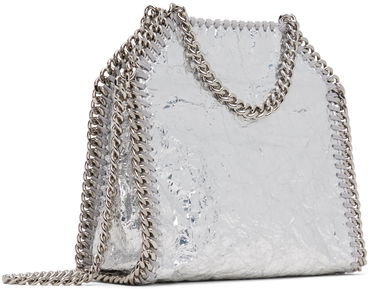 Tote bag Stella McCartney Limited Edition Falabella Tiny Tote Bag Metalická | 391698WP0453, 2