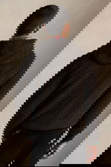 Mikina Polo by Ralph Lauren Fleece Hoodie with Polo Bear Appliqué Hnedá | 710981798, 1