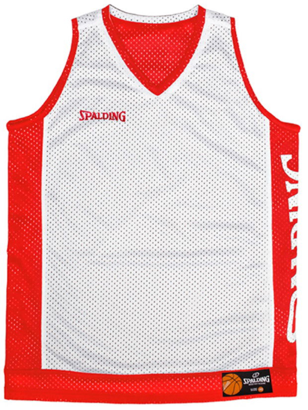Tielko Spalding Spalding Reversible Basketball Tank Top Červená | 40221207-redwhite, 1