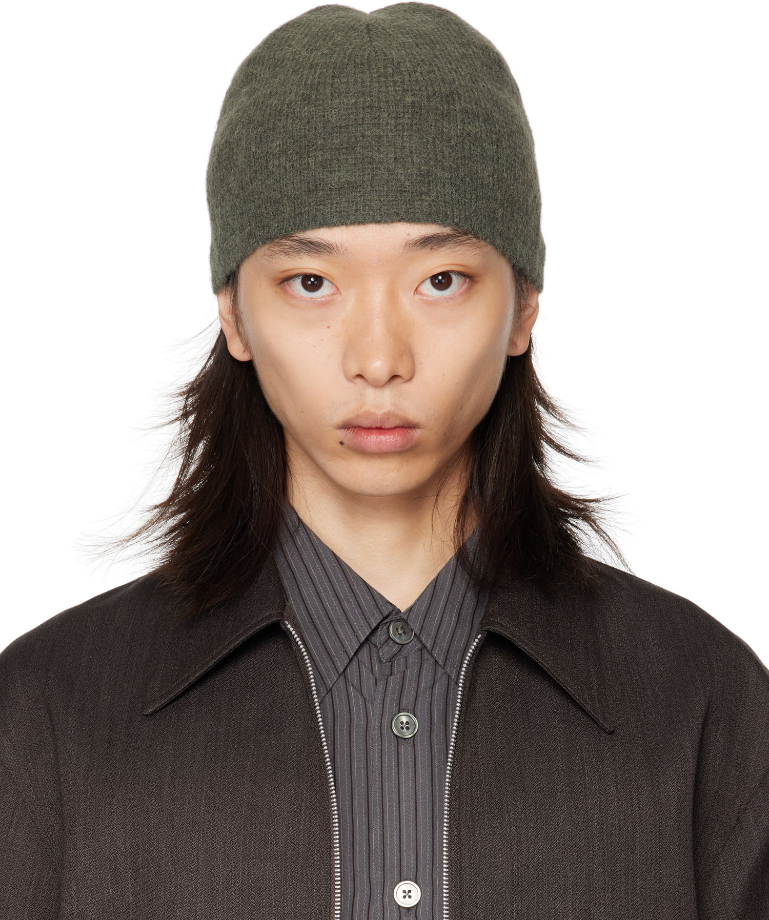 Kulicha OUR LEGACY OUR LEGACY Alpaca Beanie Zelené | A4258BMG, 0
