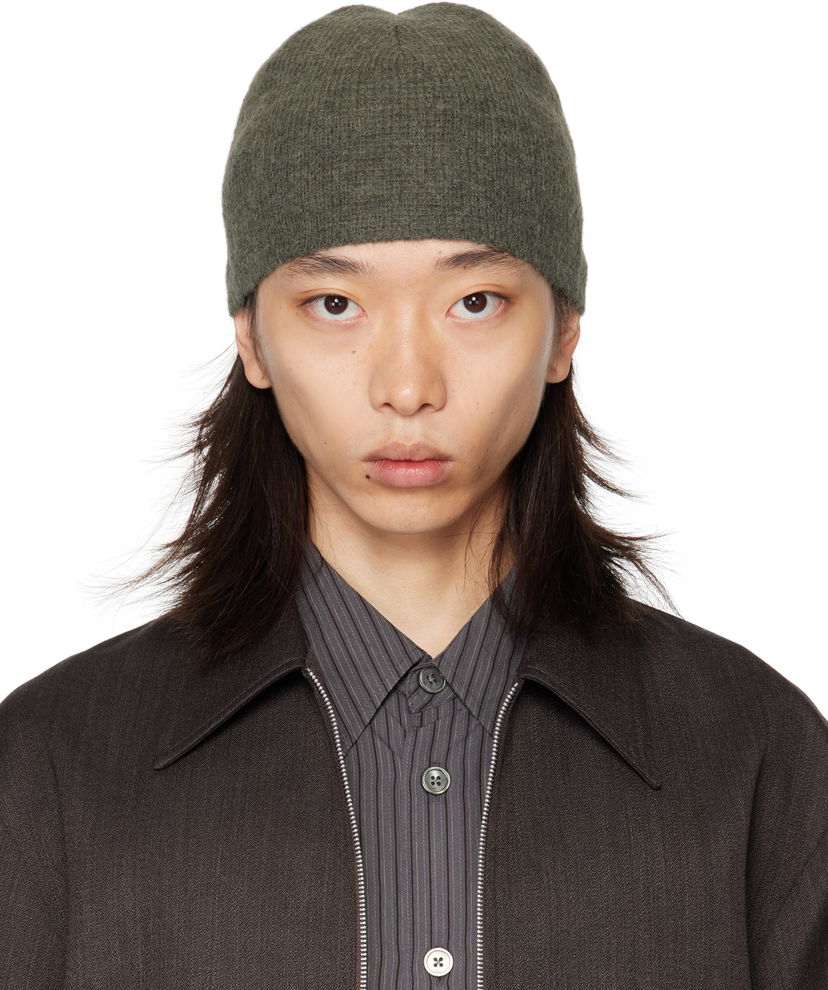 Kulicha OUR LEGACY OUR LEGACY Alpaca Beanie Zelené | A4258BMG