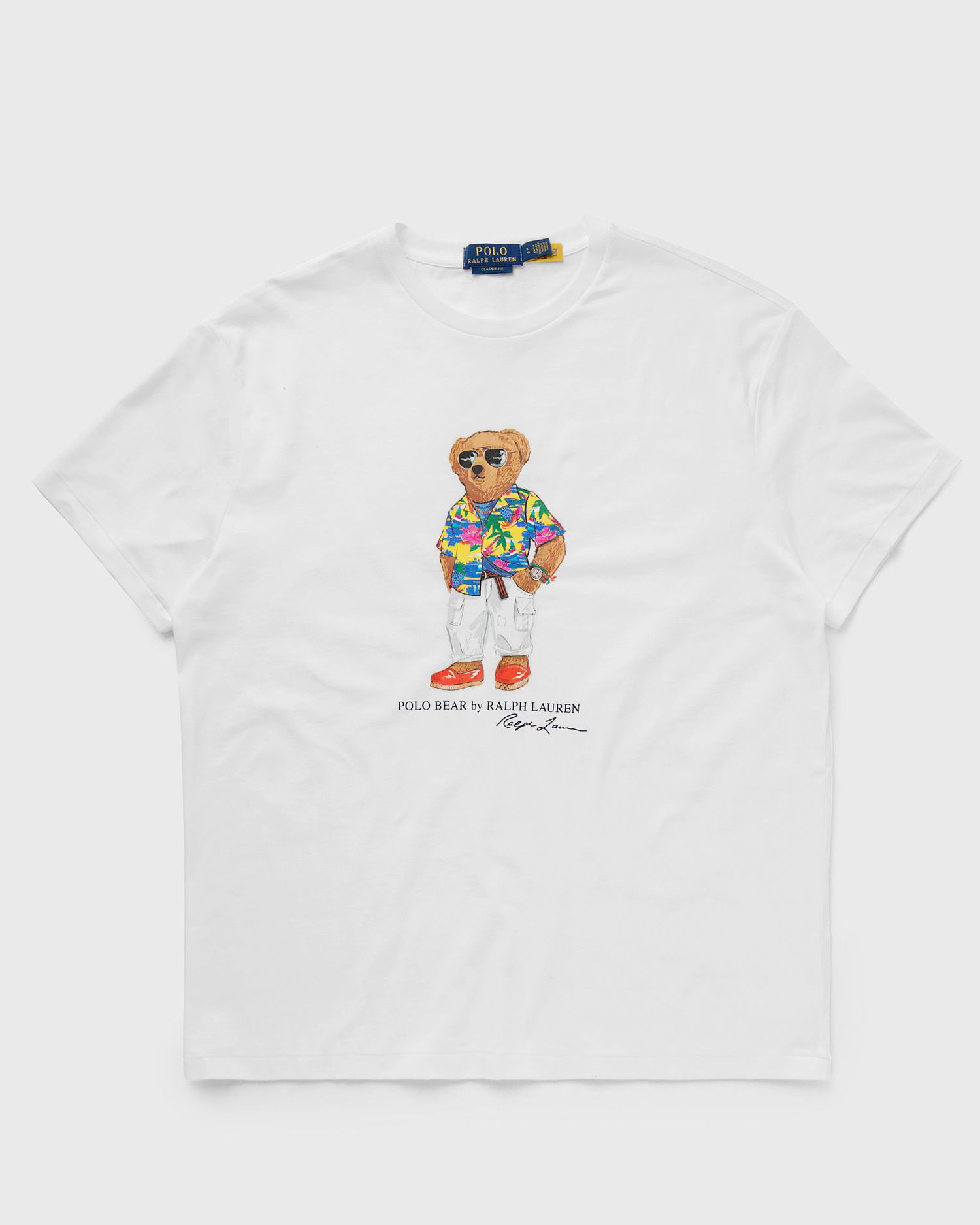 Tričko Polo by Ralph Lauren SSCNCLSM1-SHORT SLEEVE-TEE Biela | 710854497032, 0