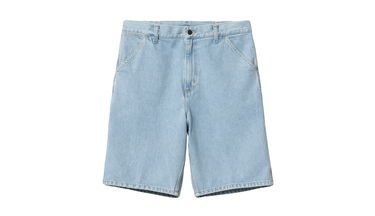 Nohavice a džínsy Carhartt WIP Single Knee Short Blue Modrá | I032026_01_A3, 0