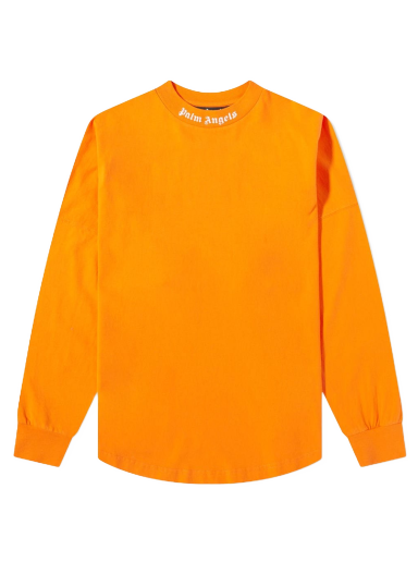 Tričko Palm Angels Oversized Logo Tee Oranžová | PMAB001S22JER0032001